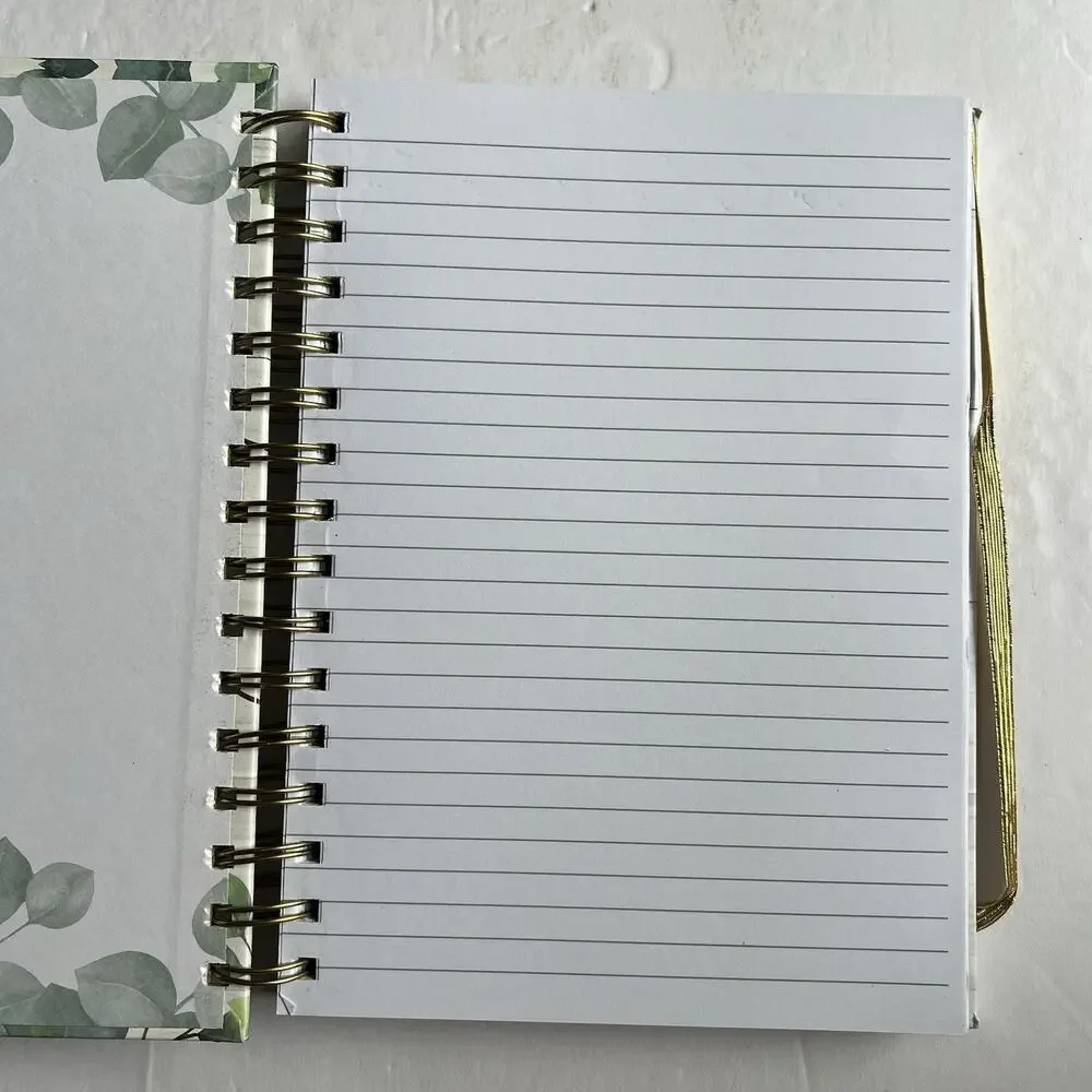 Walk By Faith Not By Sight Lined Notebook Journal Diary Spiral Bound Hardcover
